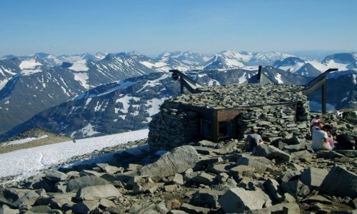 Zdjęcie NORWEGIA / Jotunheimen / Goldhoppigen / Schronienie