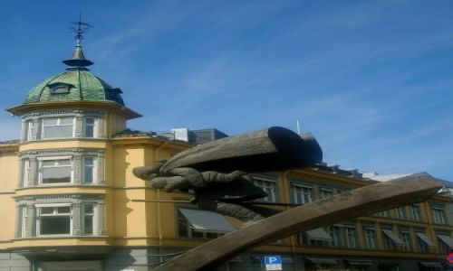 Zdjecie NORWEGIA / brak / Lillehamer / Narciarz\