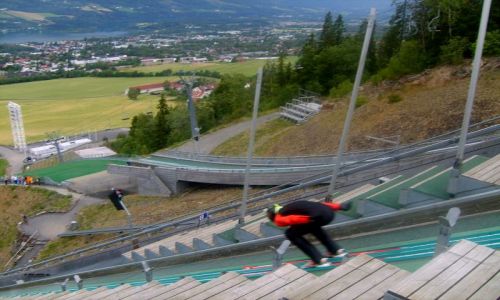 Zdjęcie NORWEGIA / brak / Lillehammer / Skoczek