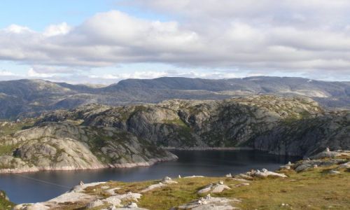 Zdjecie NORWEGIA / Poudniowe wybrzee / Okolice Lysefjorden / W drodze na fjord