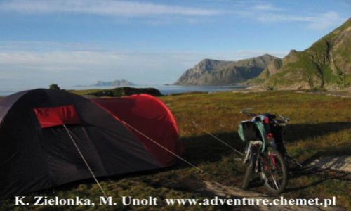 Zdjecie NORWEGIA / brak / Lofoty, okolice A / Rowerowa wyprawa z Oslo na Nordkapp