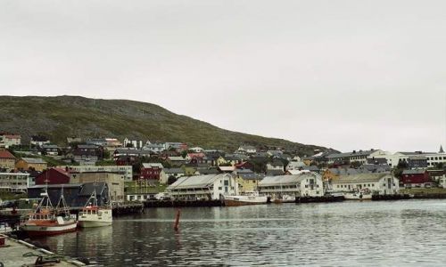 Zdjęcie NORWEGIA / Mageroya / Honningsvag / Urocze Honningsvag