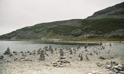 Zdjęcie NORWEGIA / Mageroy'a / okolice Honningsvag / Kamienne duszki