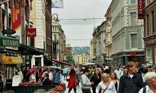 Zdjecie NORWEGIA / brak / Oslo / Dziwna metropolia
