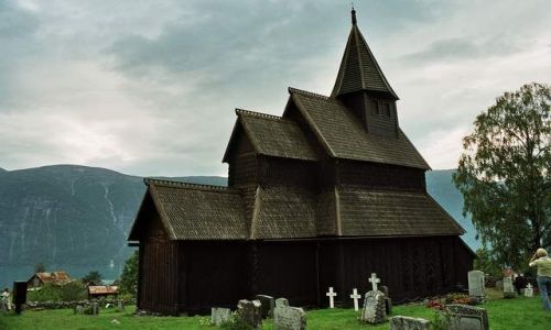 Zdjecie NORWEGIA / brak / Urnes / Potga Urnes