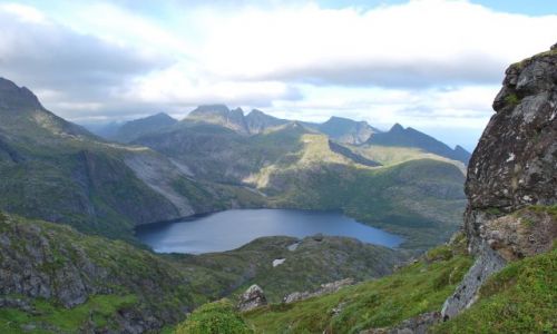 Zdjecie NORWEGIA / Lofoty / Tinstin / lofotyy