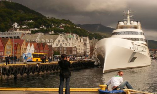 Zdjecie NORWEGIA / brak / Bergen / Port w Bergen