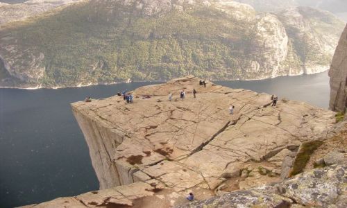 Zdjęcie NORWEGIA / Stavanger / Preikestolen  / Preikestolen raz jeszcze