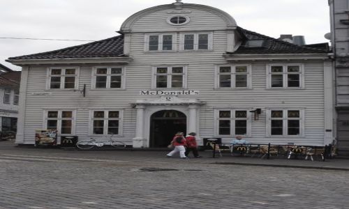 Zdjecie NORWEGIA / brak / Bergen / Mc Donald's trochę inny.