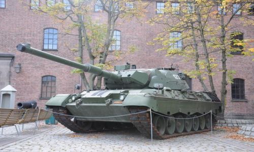Zdjecie NORWEGIA / Oslo / Oslo - Forteca / Norweski czolg - (to oni mieli swoje czolgi- no chyba tak  - - Narvik - polacy etc.)