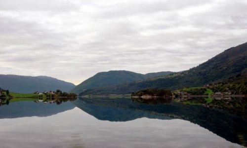 NORWEGIA / Norwegia / Norwegia / norweskie lusterka