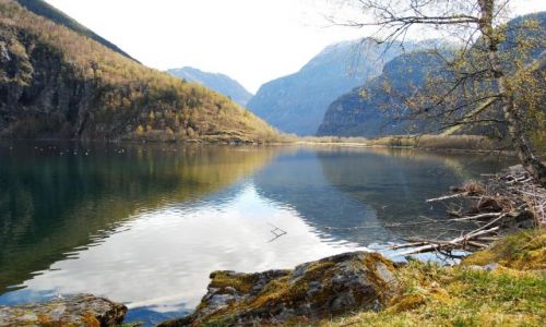 Zdjęcie NORWEGIA / Numedal / okolice Kravik / Fjordy - niezapomniane widoki