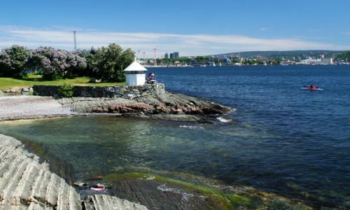 Zdjecie NORWEGIA / Oslo / Bygdoy / Latarenka