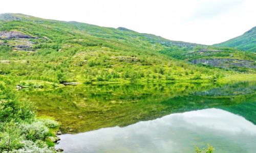 Zdjęcie NORWEGIA / Nordland / m6 / Odbicie