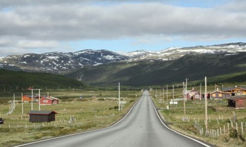 Zdjęcie NORWEGIA / Nord Aurdal / - / W drodze