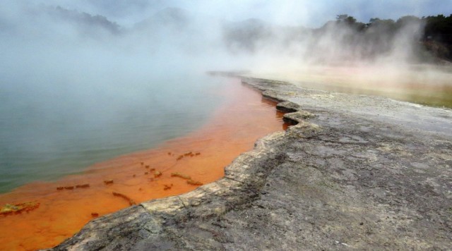 Zdj cia: okolice Rotorua, Wyspa Pnocna, Champagne Pool, NOWA ZELANDIA