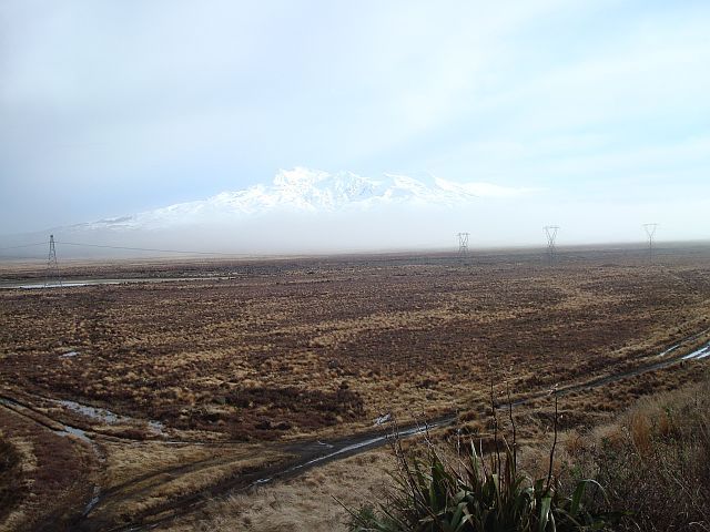 Zdjęcia: Tongariro National Park, Mount Ruapehu (2,797m), NOWA ZELANDIA Zdjęcia: Tongariro National Park, Mount Ruapehu (2,797m), NOWA ZELANDIA