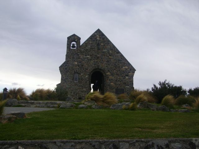 Zdjęcia: Lake Tekapo, Wyspa Południowa, Kościółek Dobrego Pasterza, NOWA ZELANDIA Zdjęcia: Lake Tekapo, Wyspa Południowa, Kościółek Dobrego Pasterza, NOWA ZELANDIA