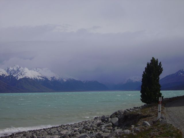 Zdjęcia: Lake Pukaki, Wyspa Południowa, jezioro , NOWA ZELANDIA Zdjęcia: Lake Pukaki, Wyspa Południowa, jezioro , NOWA ZELANDIA