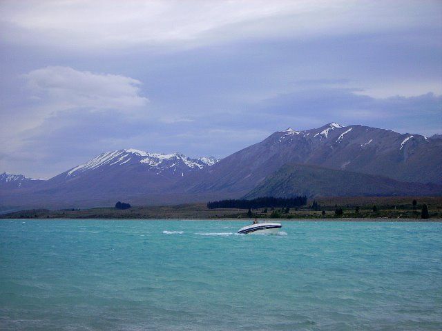 Zdjęcia: Lake Tekapo, Poludniowa Wyspa, na jeziorze Tekapo, NOWA ZELANDIA Zdjęcia: Lake Tekapo, Poludniowa Wyspa, na jeziorze Tekapo, NOWA ZELANDIA