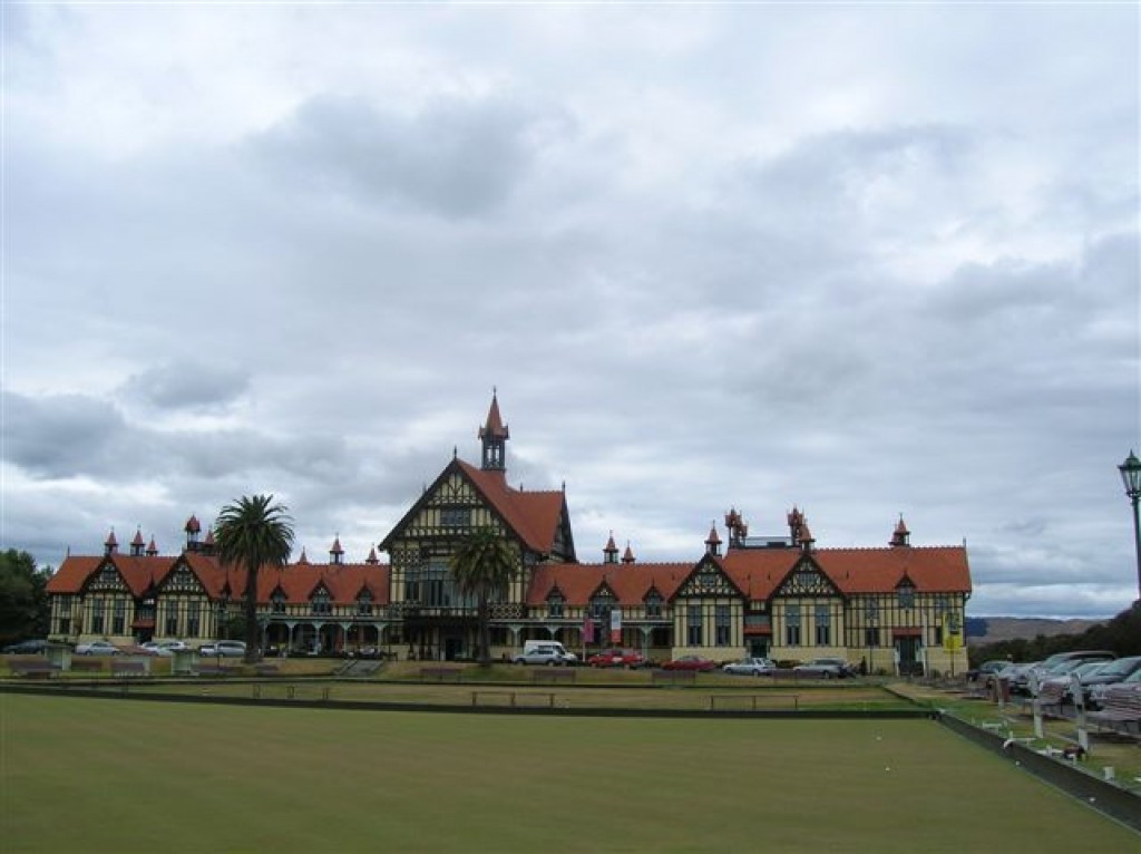 Zdjęcia: Rotorua, Pn. wyspa, Zabytkowe sanatorium z 1850.., NOWA ZELANDIA Zdjęcia: Rotorua, Pn. wyspa, Zabytkowe sanatorium z 1850.., NOWA ZELANDIA