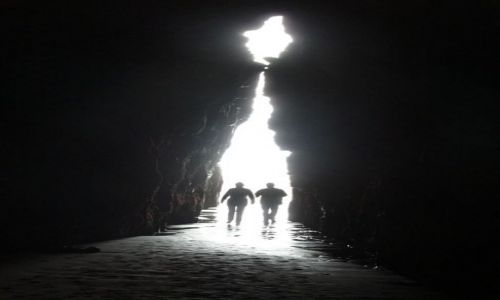 Zdjęcie NOWA ZELANDIA / Wyspa Południowa / Cathedral Cave / Para IV