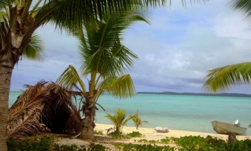 Zdjecie NOWA ZELANDIA / Wyspy Cooka / atol Aitutaki / prawie jak Robinson Cruzoe