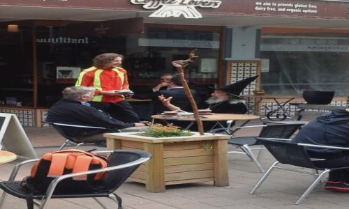 Zdjecie NOWA ZELANDIA / Canterbury / Christchurch / nawet Gandalf musi czasem odpocz