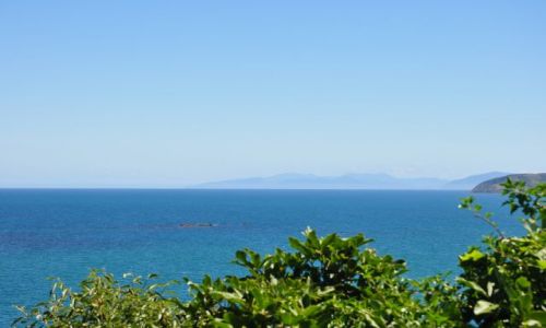 Zdjecie NOWA ZELANDIA / Okolice Wellington / Plimerton / Widok na Wysp Poudniow