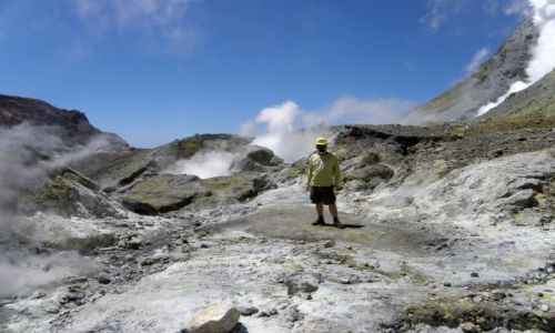 Zdjecie NOWA ZELANDIA / White Island / White Island / White Island - aktywny wulkan