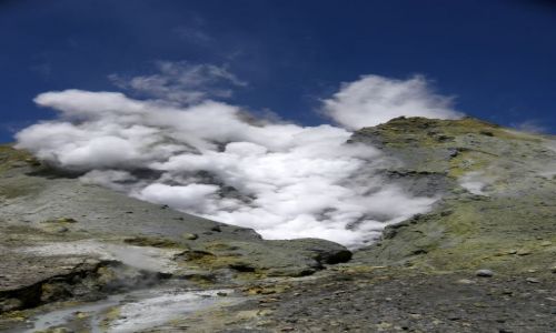 Zdjecie NOWA ZELANDIA / White Island / White Island / White Island - aktywny wulkan