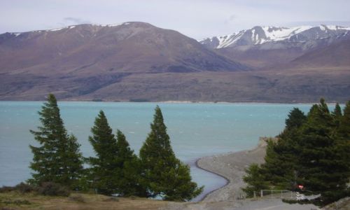 Zdjęcie NOWA ZELANDIA / Wyspa Południowa / Lake Pukaki / jezioro
