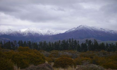 Zdjęcie NOWA ZELANDIA / Wyspa Południowa / po drodze do Te  Anau / jesienny pejzaż - wiosną