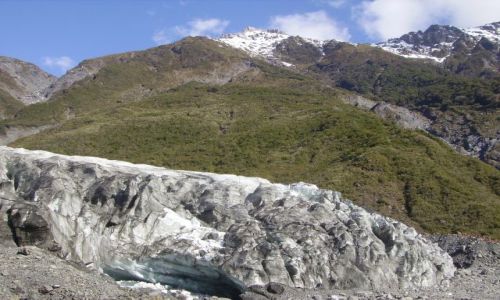 Zdjęcie NOWA ZELANDIA / Wyspa Południowa /  Fox Glazier / lodowiec