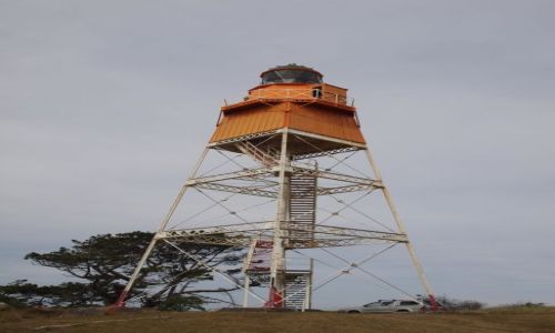 Zdjęcie NOWA ZELANDIA / South Island / Farewell Spit / konkurs latarnie morskie
