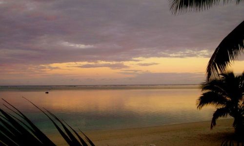 Zdjcie NOWA ZELANDIA / Wyspy Cooka / Atol Aitutaki / pikny wit na Aitutaki