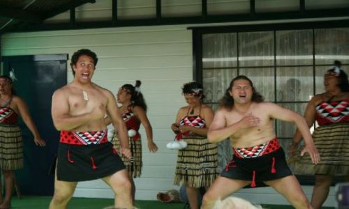 Zdjęcie NOWA ZELANDIA / brak / Te Whakarewarewa / Przedstawienie maoryskie