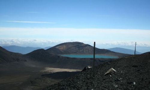 Zdjęcie NOWA ZELANDIA / brak / Tongariro Crossing / Blue lake