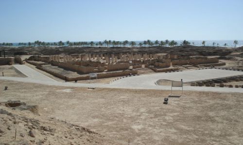 Zdjecie OMAN / Dhofar / Salalah / Panorama ruin