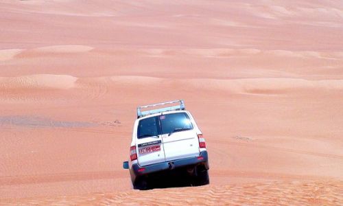 Zdjecie OMAN / 180 km na pd. wsch. od Maskatu / Pustynia Wahiba Sands  / W krainie Sindbada