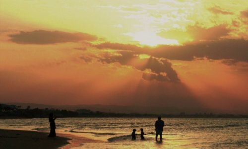 Zdjęcie OMAN / Maskat / Na wybrzeżu / Wieczór nad Zatoką Omańska