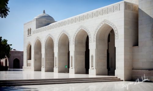 Zdjecie OMAN / Muscat / Muscat / Sultan Qaboos Grand Mosque