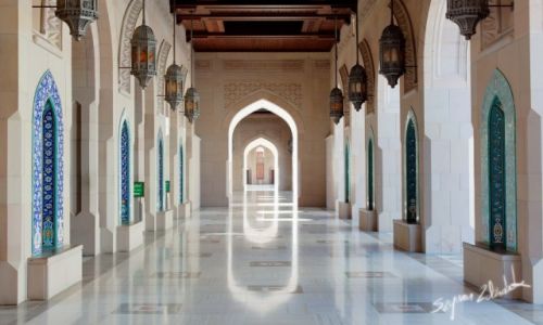 Zdjecie OMAN / Muscat / Muscat / Sultan Qaboos Grand Mosque