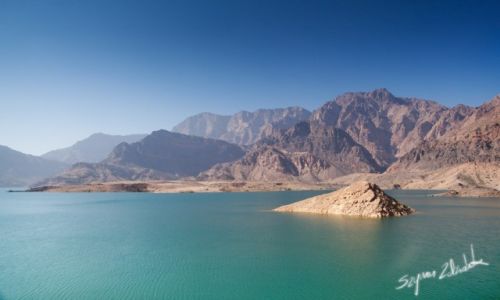Zdjcie OMAN / Okolice Qurayyat / Wadi Dayqah Dam / Wadi Dayqah Dam
