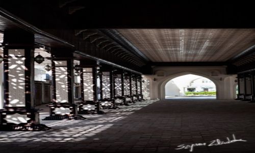 Zdjcie OMAN / Sohar / Sohar Souk / wiato i cie