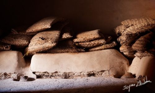 Zdjcie OMAN / - / Nakhal Fort / Spichlerz