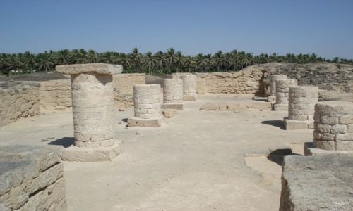 Zdjęcie OMAN / Dhofar / Salalah - Al Baleed / Wykopaliska