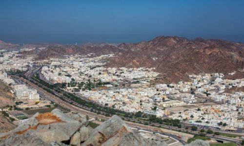 Zdjcie OMAN / Muscat Governorate / Muscat / Widok na Ruwi