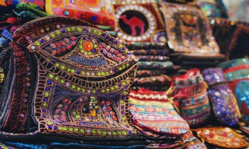 Zdjcie OMAN / Muhafazat Maskat / Mutrah Souk / Towary