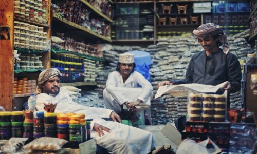 Zdjecie OMAN / Muhafazat Maskat / Mutrah Souk / Moe kadzido?